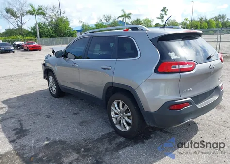 2016 Jeep Cherokee Limited z USA, uszkodzony, nr VIN 1C4PJMDB0GW225542